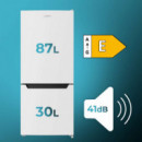 Frigorífico de combi blanco