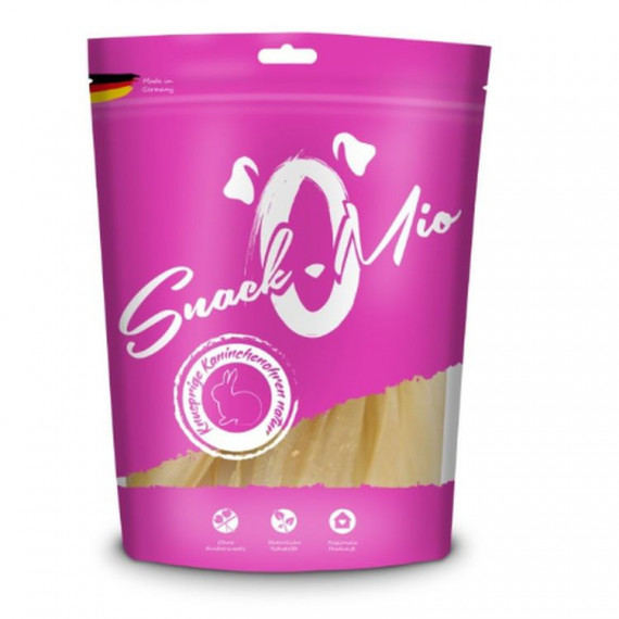 Snackomio Perro Snack Orejas Conejo Al Natural 30 Ud  SNACK'O'MIO