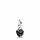 PANDORA Charm Mini Colgante Chakra Corazón Negro 793042C01