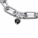 PANDORA Charm Mini Colgante Chakra Corazón Negro 793042C01