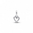 PANDORA Charm Mini Colgante Corazón a Mano Alzada 793048C00