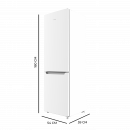 Bolero Coolmarket Combi 250 White E 54X59X180 Cm  CECOTEC