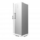Bolero Coolmarket Uf 273 Inox 59,5X61,8X185 Cm  CECOTEC
