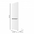 Bolero Coolmarket Combi 250 White D 54X59X180 Cm  CECOTEC