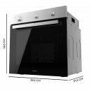 Bolero Hexa M236000 Inox Time a  59,5X59,5X57,5 Cm  CECOTEC