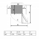 Bolero Coolmarket 2D 348 Nf Inox E 59,5X68,5X170CM  CECOTEC