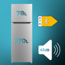 Bolero Coolmarket 2D 348 Nf Inox E 59,5X68,5X170CM  CECOTEC