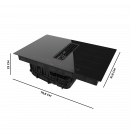 Placa con Campana Bolero Squad Ih 4800 TOTALFLEX80 80X52X2,3 Cm  CECOTEC