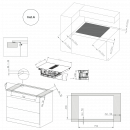 Placa con Campana Bolero Squad Ih 4800 TOTALFLEX80 80X52X2,3 Cm  CECOTEC