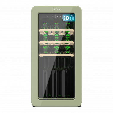 Bolero Grandsommelier Origin 18 Hit Green 36,6X47,6X74,3 Cm  CECOTEC