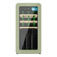 Bolero Grandsommelier Origin 18 Hit Green 36,6X47,6X74,3 Cm  CECOTEC