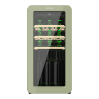 Bolero Grandsommelier Origin 18 Hit Green 36,6X47,6X74,3 Cm  CECOTEC
