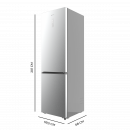 Bolero Coolmarket Combi 456 Inox C 59,5X68X201 Cm  CECOTEC