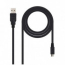 NANOCABLE CABLE USB 2.0 MACHO - MICRO USB MACHO 1.8M NEGRO