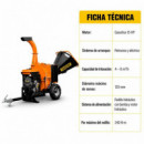 BIOTRITURADOR DE GASOLINA 5" TAKUMA 15HP 740CC