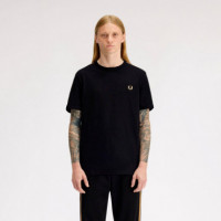 Camiseta Ringer con Cinta Deportiva en Contraste  FRED PERRY
