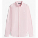 TOMMY HILFIGER - DOBBY SF SHIRT - TPB - F|MW0MW40458/TPB