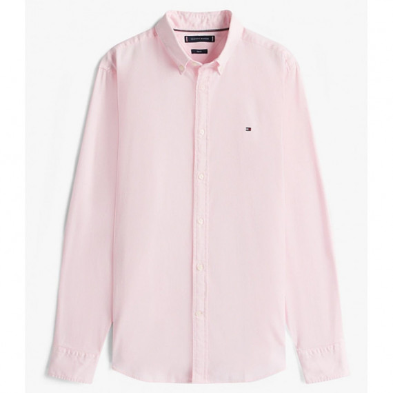 TOMMY HILFIGER - DOBBY SF SHIRT - TPB - F|MW0MW40458/TPB