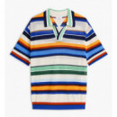 TOMMY HILFIGER - MULTI STRIPE SS POLO - C7F - F|MW0MW43250/C7F