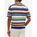 TOMMY HILFIGER - MULTI STRIPE SS POLO - C7F - F|MW0MW43250/C7F