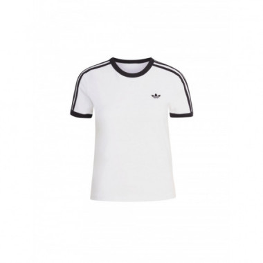 ADIDAS ORIGINALS - 3S TEE SLIM - WHITE BLACK - KD3683/WHITE BLACK