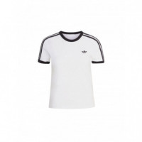 ADIDAS ORIGINALS - 3S TEE SLIM - WHITE BLACK - KD3683/WHITE BLACK