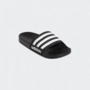 Sandalias ADIDAS Piscina Junior Negra Blanca
