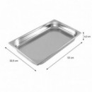 CUBETA INOXIDABLE 530X325X65MM LARRYHOUSE