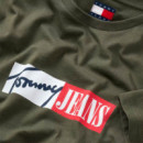 Camiseta de Corte Slim con Logo Distintivo  TOMMY HILFIGER