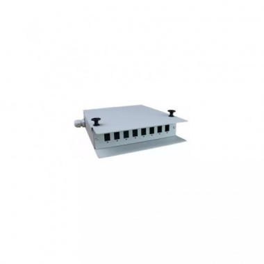 LAPARA CAJA MURAL METALICA FIBRA OPTICA 8 SC SIMPLEX/ LC DUPLEX