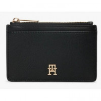 TOMMY HILFIGER - TH ICON LONG CC HOLDER - BDS - F|AW0AW18867/BDS