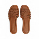 TOMMY HILFIGER - Th Script Flat Mule Lth - GP4 - F|FW0FW09368/GP4