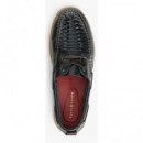 TOMMY HILFIGER - Hilfiger Braided Lth Boat Shoe - DW5 - F|FM0FM05892/DW5