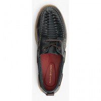 TOMMY HILFIGER - Hilfiger Braided Lth Boat Shoe - DW5 - F|FM0FM05892/DW5