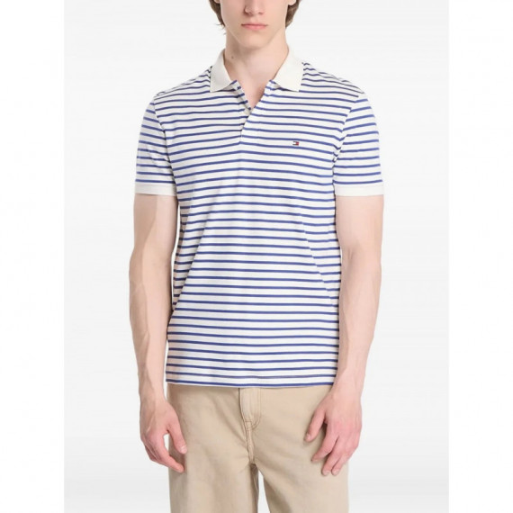 TOMMY HILFIGER - LIQUID COTTON REG SEASONAL POLO - 0FB - F|MW0MW39994/0FB