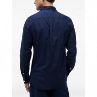 TOMMY HILFIGER - FLEX POPLIN MINI PRINT SHIRT - 0GY - F|MW0MW43318/0GY
