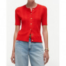 TOMMY HILFIGER - SUMMER CABLE C NK CARDI S/S - XNF - F|WW0WW50070/XNF