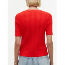 TOMMY HILFIGER - SUMMER CABLE C NK CARDI S/S - XNF - F|WW0WW50070/XNF