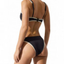 KARL LAGERFELD - signature cheeky bikini bottom - 999 - B2W46023/999