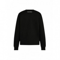 KARL LAGERFELD - Signature Hem Sweatshirt - 999 - B3W20031/999