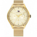 RELOJ TOMMY LEXI DORADO