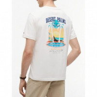 TOMMY HILFIGER - Summer Back Graphic Regular Tee - Z00 - F|MW0MW43198/Z00