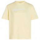 KLJ REG SS ESSENTIAL TEE PASTEL YELLOW