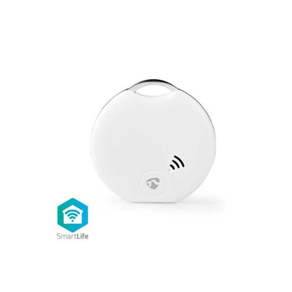 NEDIS Tag Localizador Bluetooth 50Mtrs BTKF10WT Blanco