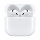 APPLE Auriculares Intrauditivos Airpods 4  MXP93ZM/A Blanco