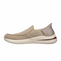 SKECHERS Zapatillas Delson 30 - Cabrino Taupe 210604-TPE