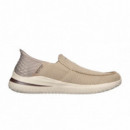 SKECHERS Zapatillas Delson 30 - Cabrino Taupe 210604-TPE