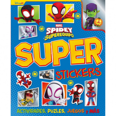SPIDEY Y SU SUPEREQUIPO. SUPERSTICKERS
