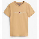 TOMMY HILFIGER - TOMMY LOGO TEE - GV7 - F|MW0MW11797/GV7