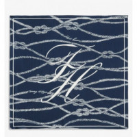 TOMMY HILFIGER - TOMMY SCRIPT SILK SQUARE - DY4 - F|AW0AW18683/DY4